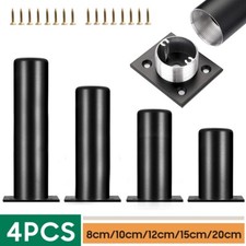 4x Metal Legs Furniture Feet