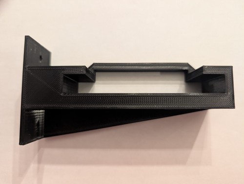 Scale model train track wall - g,