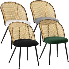 2/4/6x Dining Chairs Fabric