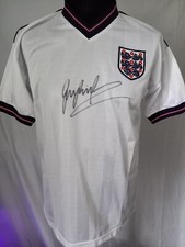 England 1986 Home Shirt Signed