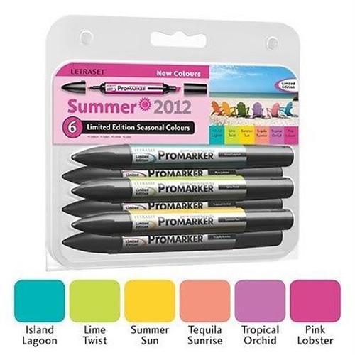 Letraset promarkers 6 - promarkers,