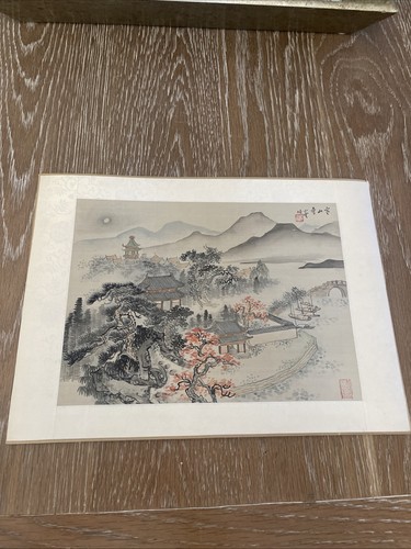 Chinese ink and watercolour - ink,