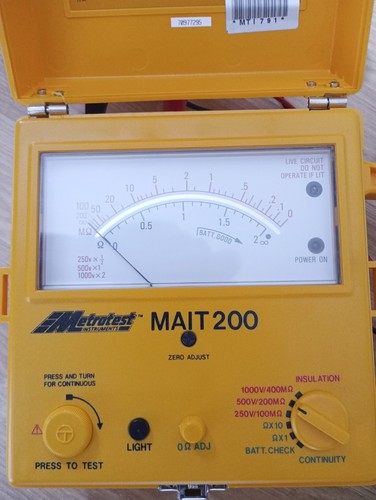 Analog insulation continuity - analog,