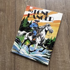 The Lone Ranger Hardback Annual Book - Brown Watson - 1975 - Vintage