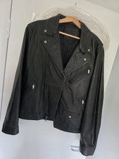 Levi's Black Leather bike