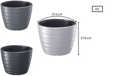 Round Tall Plant Pots Elegant
