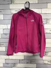 Ladies Pink North Face Windstopper Summit Series Jacket Size M Ex Condition