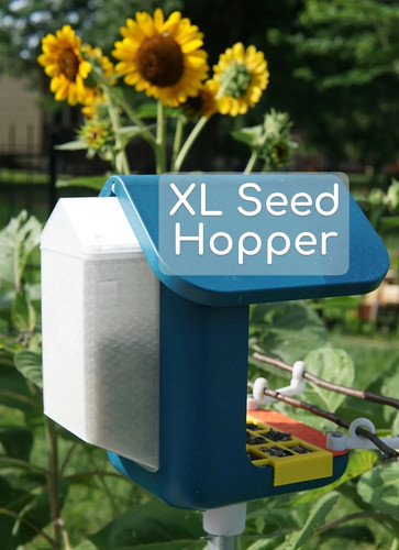 Extended seed hopper - seed, –