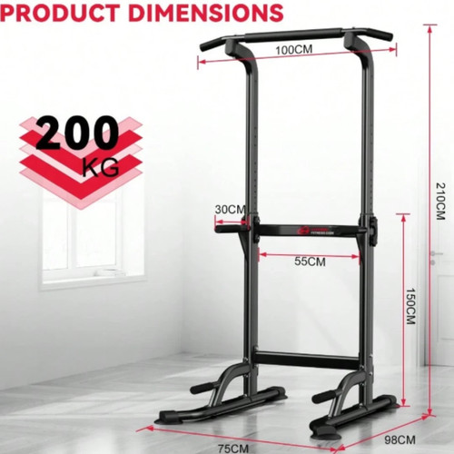 Freestanding pull bar dip - bar,