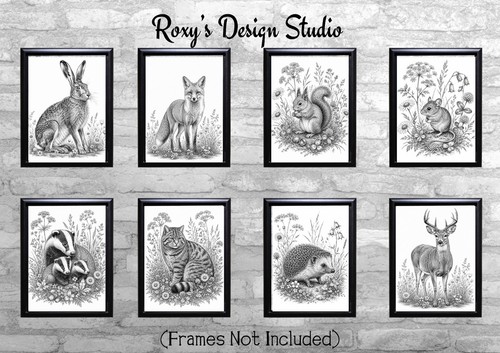 Wildlife prints - wildlife, uk