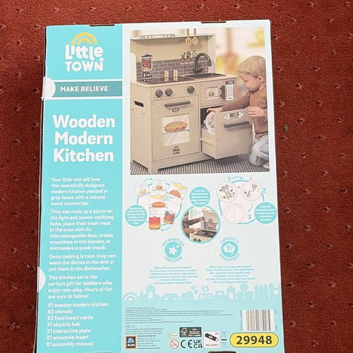 Little town wooden modern - little,