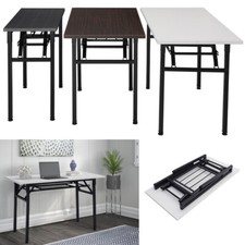 Folding Classroom Rectangular Stacking School Training Exam Office Table Desk UK