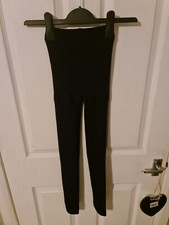 Ladies fluffy inside black