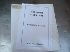 HONDA CBR900RRT SHOP MANUAL , GENUINE