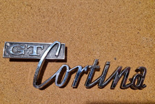 Original J Fray Vintage Rear Ford Cortina Lotus MK1 GT Car Boot Badge Emblem 