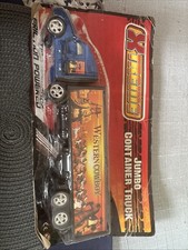 Xtreme Jumbo Container Truck Toy Featuring Western Cowboy /Big Rig Cab unused