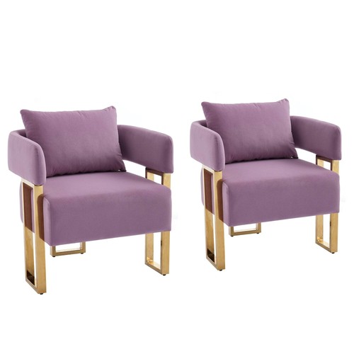 Velvet sofa lilac - sofa,