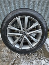 Lexus Nx 350 450h F Sport Alloy Wheel Grey 19" Dunlop 235/55r19 Tyre