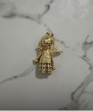 Gold Ragdoll Dolly Necklace