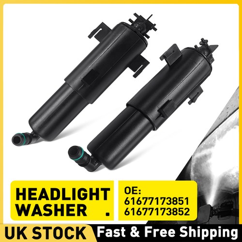 Pair front headlight washer - front,