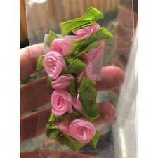 Satin Small Ribbon Flowers