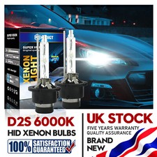 2x D2S Bulbs 35W Xenon