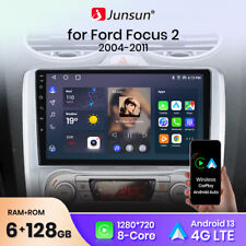 6+128G Android 13 Car Stereo Radio GPS Navi Carplay For Ford Focus Mk2 2004-2011