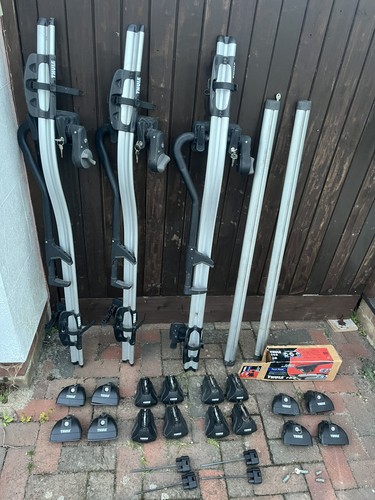 Thule roof rack 3x bike - rack,