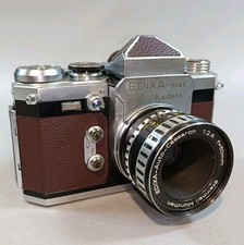 Edixa Mat Kadett 35mm Film SLR and 50mm f2.8 Cassaron Lens, Removable Prism 
