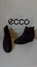 Ecco Leather Boots Size UK 3 EU 36