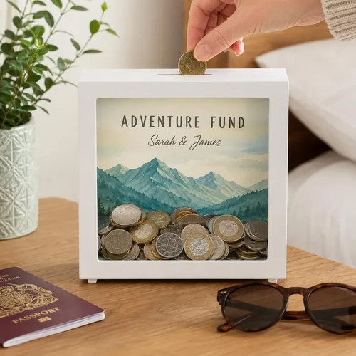 Personalised travel fund money - travel,
