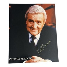 Patrick Macnee Signed