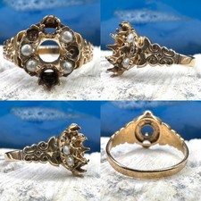 Antique Victorian 9k Gold Seed