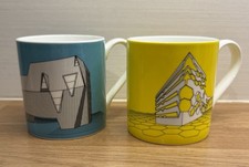 COV KID Architectural Design Mugs X2