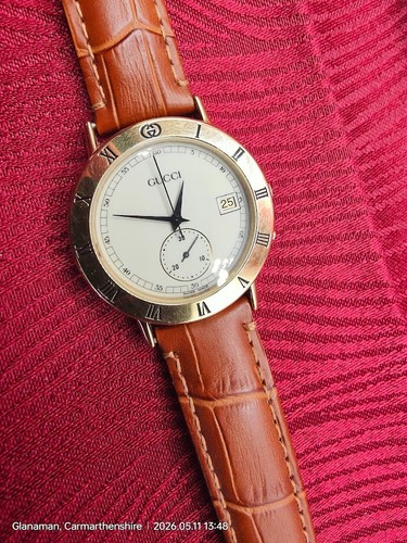 Stunning gucci chrono 3800m - gucci,