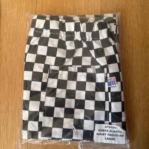 Chef trousers size - large, black