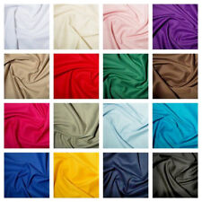PLAIN Thick Cotton Drill Workwear Fabric Superior Quality 150 cms wide Polyester
