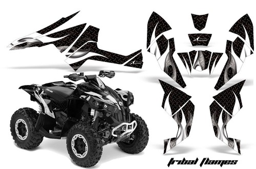 Atv decal graphics kit - graphics, quad