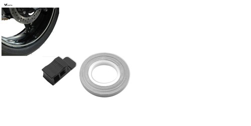White wheel rim - wheel, adhesive