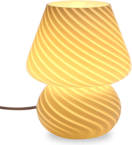 Mushroom lamp glass - mushroom, lamp,glass