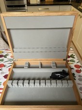 Solid Oak Cutlery Canteen