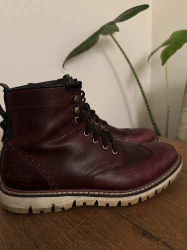 Timberland boots oxblood red - timberland,