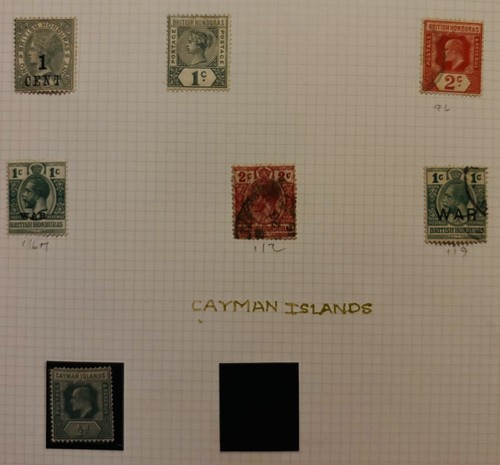 British honduras cayman old - british,