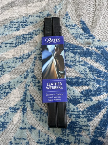 Bates saddle stirrup webbers - bates,