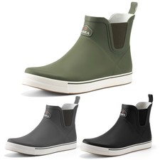 HISEA Men's Deck Boots Ankle