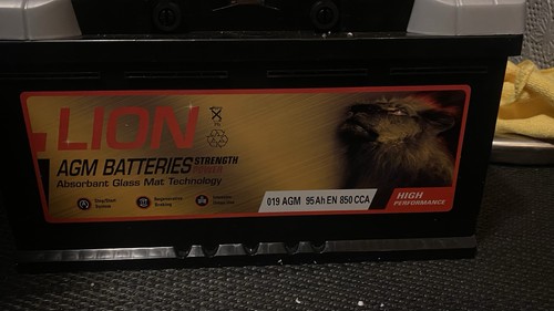 Lion car battery - car, 95ah