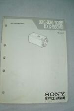 Sony DXC-930 / 930P / 960MD  Service Manual