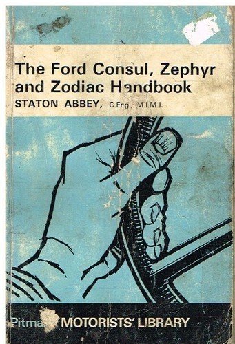 Ford consul mk1 mk2 zephyr - consul,