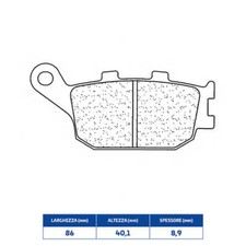 Sintered Brake Pads CBR RR-R