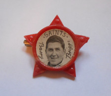 Barry Briggs  Saints   SPEEDWAY  1950`s  early  original star   photo badge